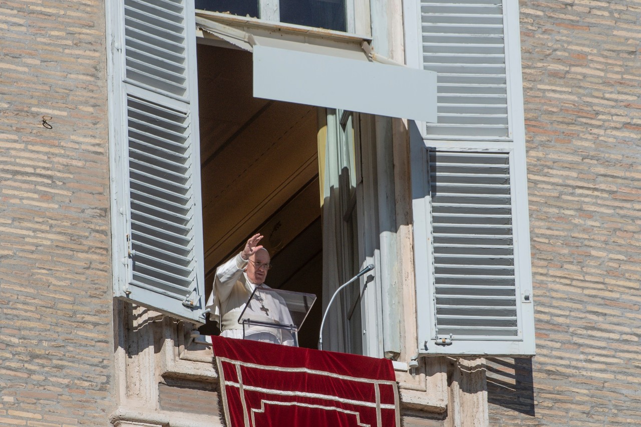 Papa Francisco en Balcón